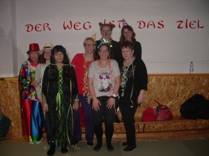 Fasching Gruppe Pilates