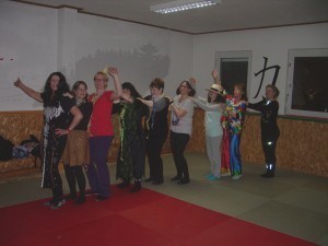 Fasching Gruppe Pilates